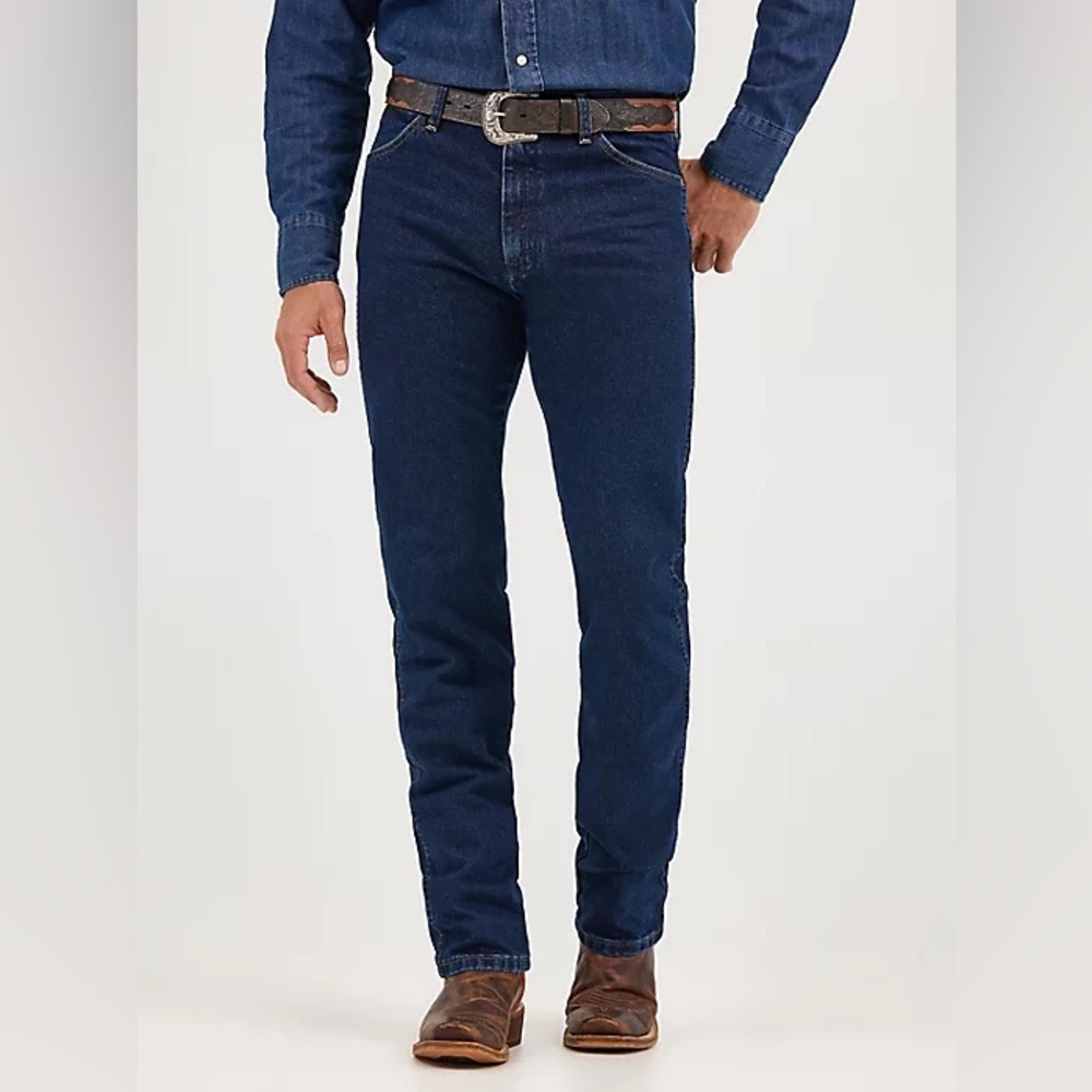 Dark Blue Wrangler Denim